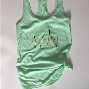 Wifey tank top